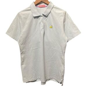 plain blank Light blue Magnolia Lane Masters Golf logo collection polo shirt top